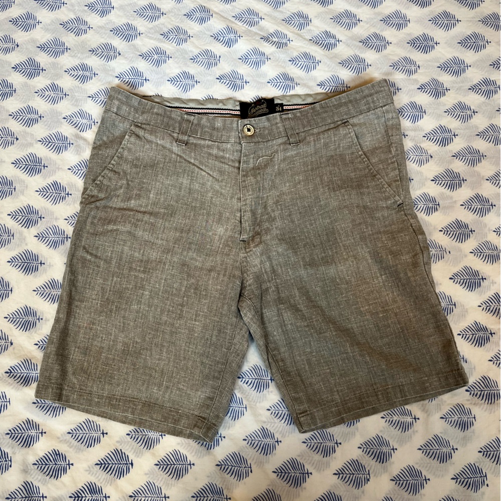 Men’s Gray slim fit Casual Shorts